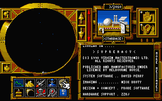 Supremacy: Your Will Be Done screenshot 2 for Atari ST